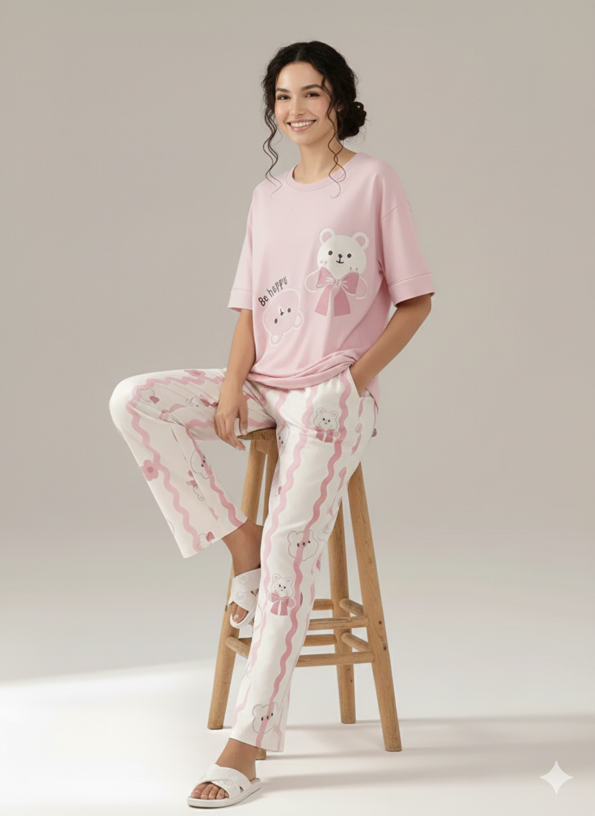ME-EM SOFT COTTON PJ SUIT- P14