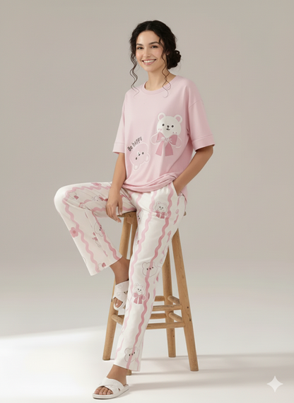 ME-EM SOFT COTTON PJ SUIT- P14