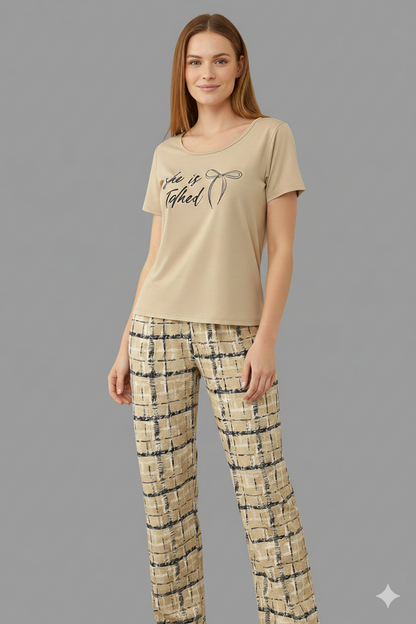 ME-EM SOFT COTTON PJ SUIT- P1