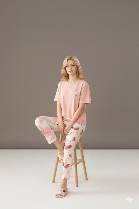 ME-EM SOFT COTTON PJ SUIT- P12