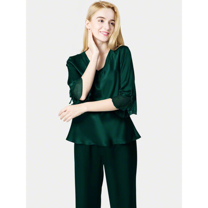 SILK NETRIBBON - GREEN