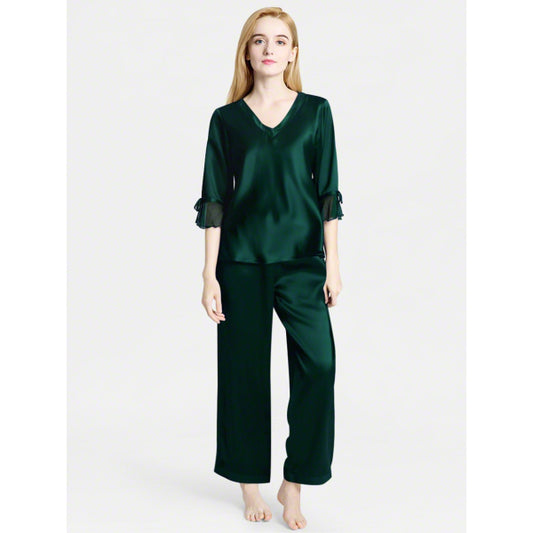 SILK NETRIBBON - GREEN