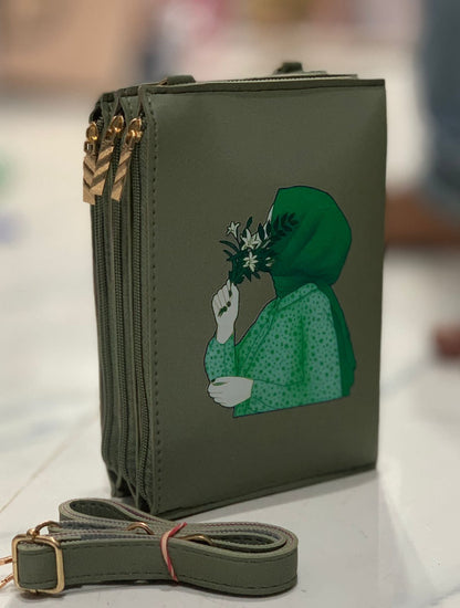 HIJAAB PRINTED BAGS