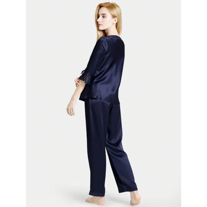 SILK NETRIBBON - NAVYBLUE