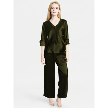 SILK NETRIBBON - OLIVE