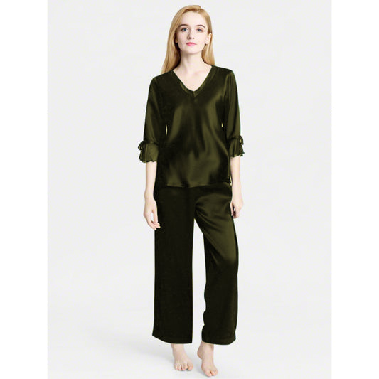SILK NETRIBBON - OLIVE