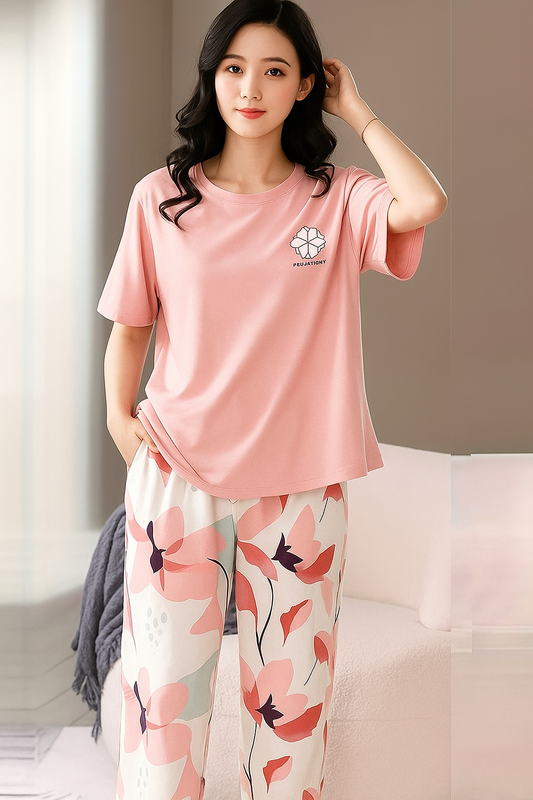 ME-EM SOFT COTTON PJ SUIT- P12