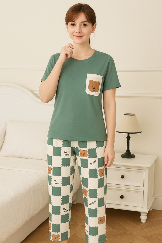 ME-EM SOFT COTTON PJ SUIT- P2
