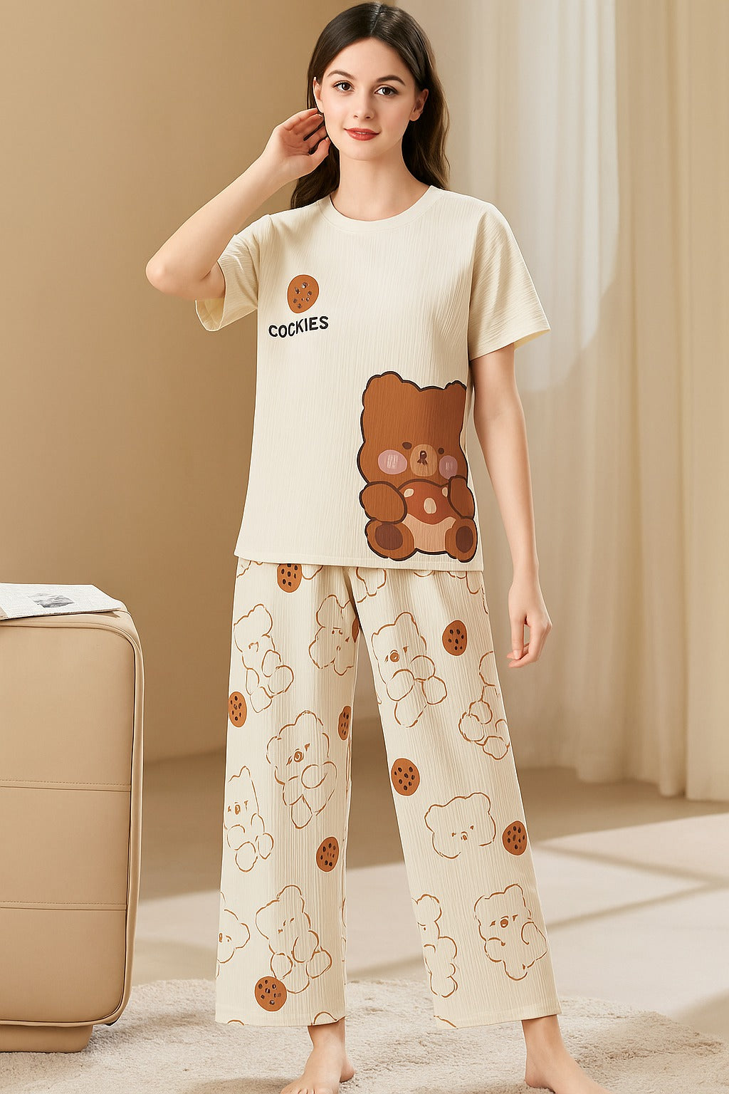 ME-EM SOFT COTTON PJ SUIT- P3