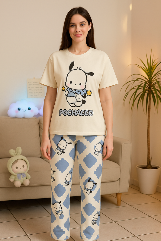 ME-EM SOFT COTTON PJ SUIT- P4