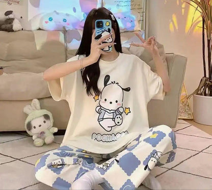 ME-EM SOFT COTTON PJ SUIT- P4