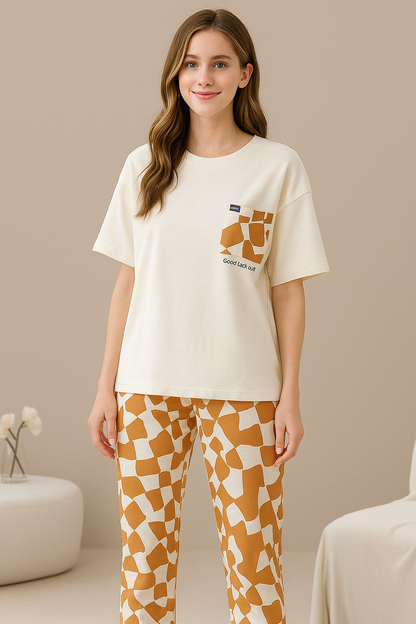 ME-EM SOFT COTTON PJ SUIT- P7