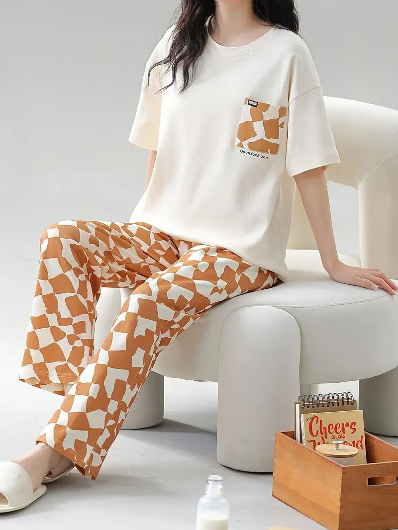 ME-EM SOFT COTTON PJ SUIT- P7