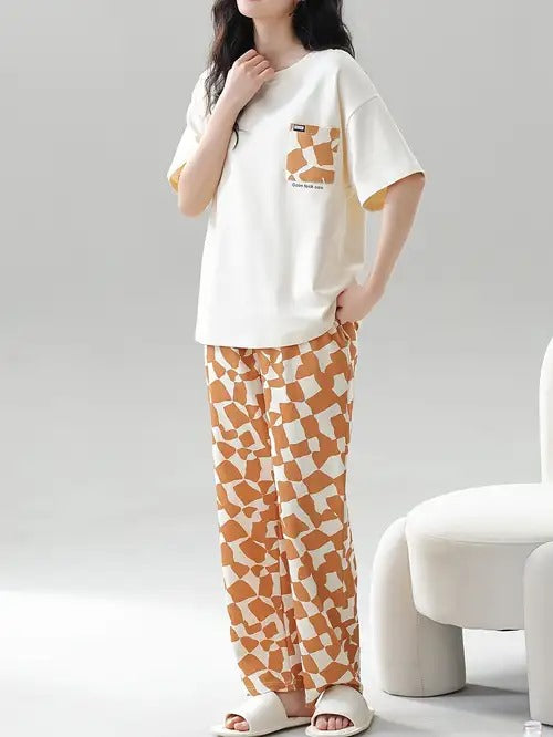 ME-EM SOFT COTTON PJ SUIT- P7