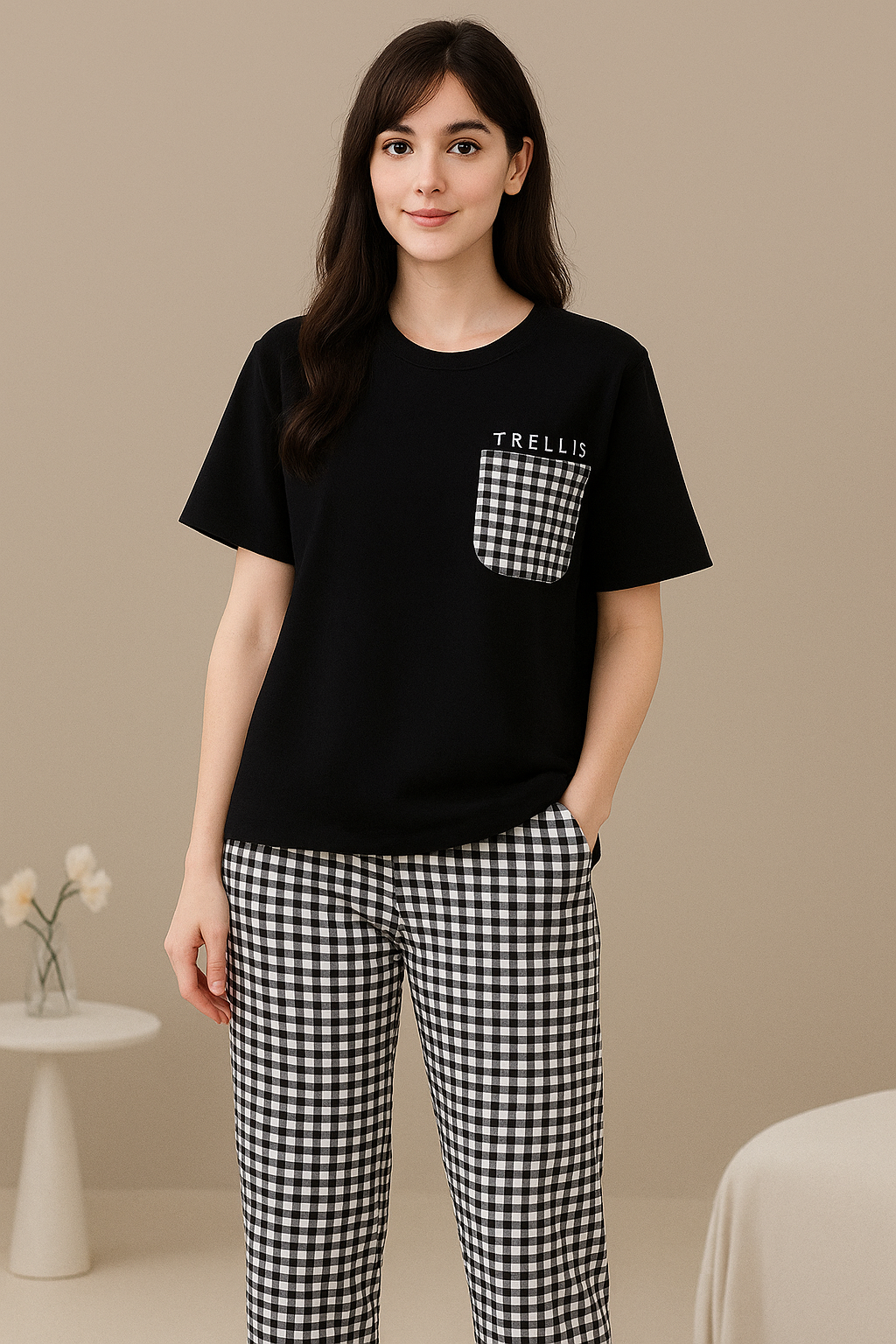ME-EM SOFT COTTON PJ SUIT- P8