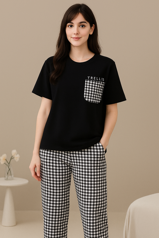 ME-EM SOFT COTTON PJ SUIT- P8