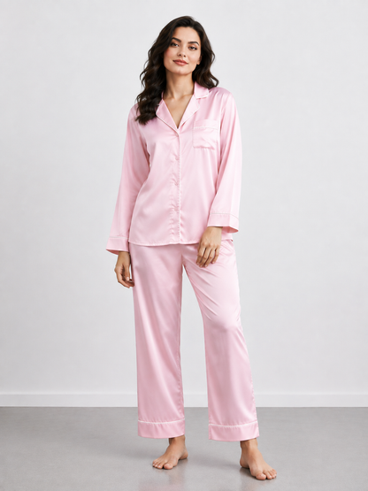 PLAIN SILK -  LIGHT PINK