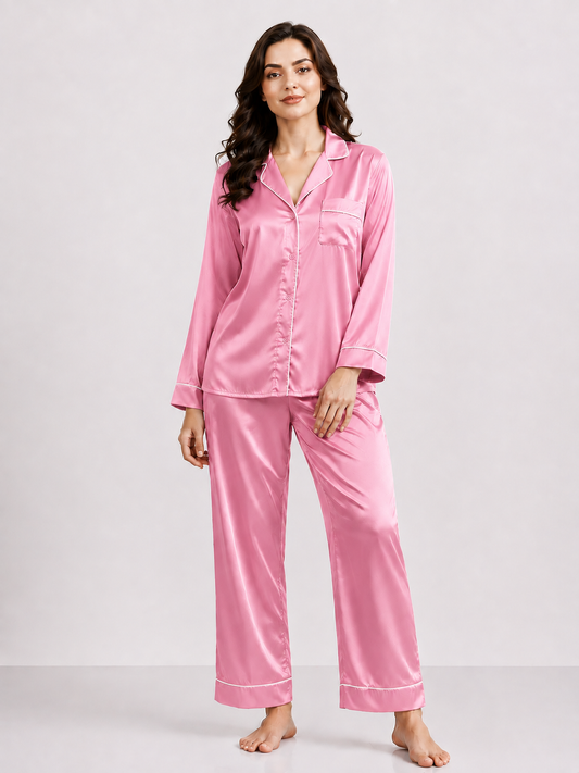 PLAIN SILK -  LIGHT PINK