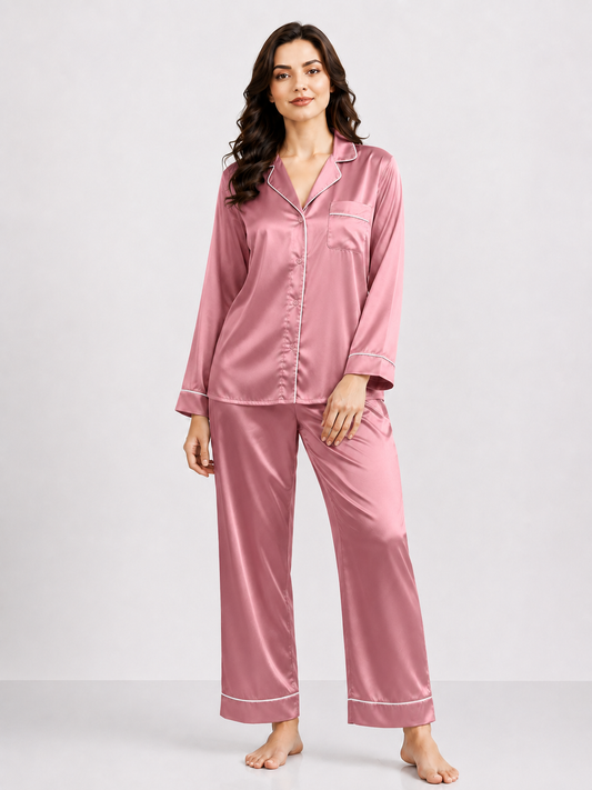 PLAIN SILK - VINTAGE ROSE