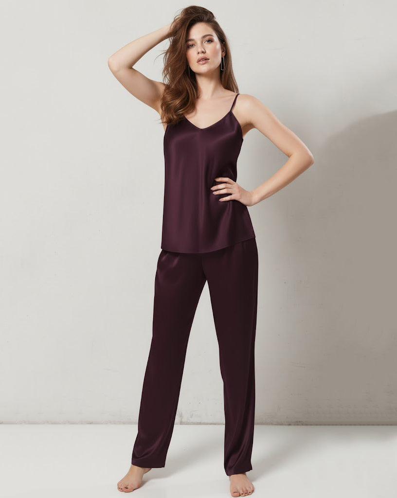 CAMI SILK - PURPLE