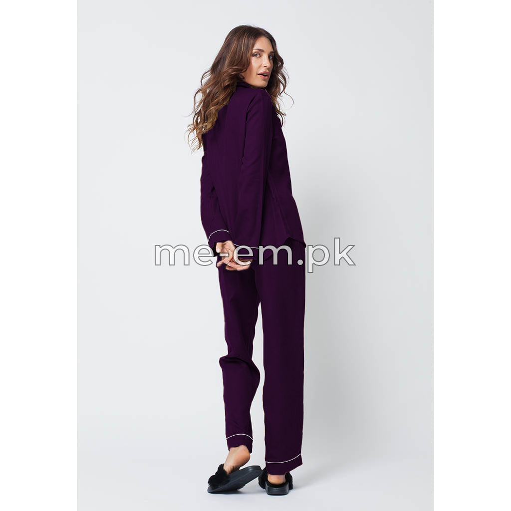 PLAIN SILK - PURPLE