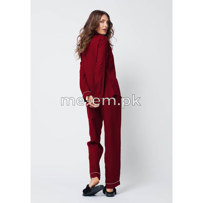 PLAIN SILK - RED