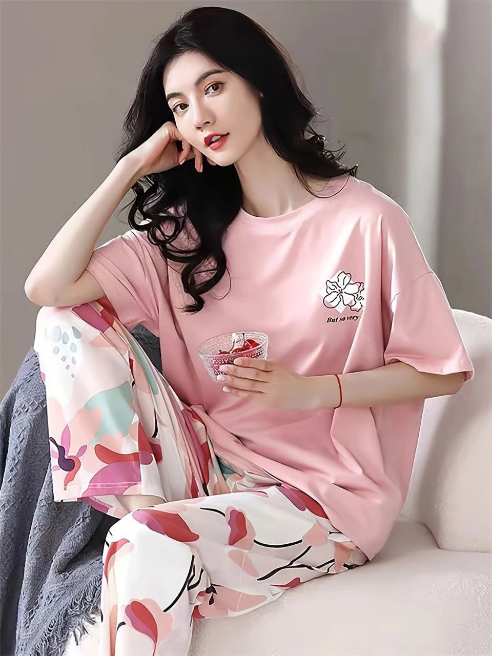 ME-EM SOFT COTTON PJ SUIT- P12