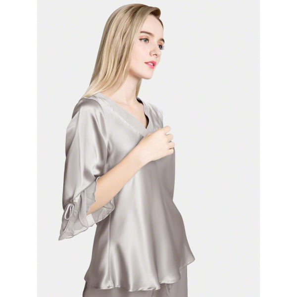 SILK NETRIBBON - SILVER