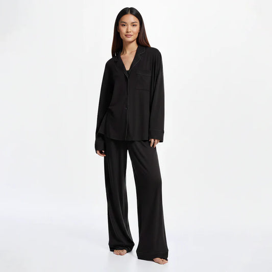 CLOUD PAJAMA SET- BLACK