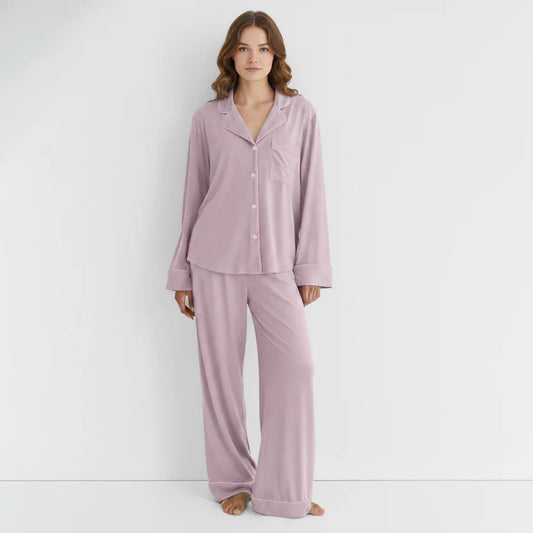 CLOUD PAJAMA SET-LILAC
