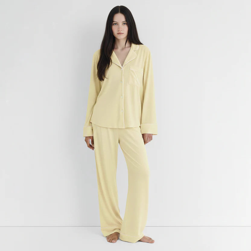 CLOUD PAJAMA SET-BUTTER