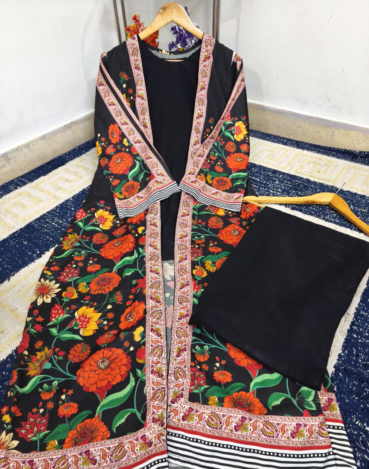 SWISS LAWN STITCHED SUIT - 3 PIECE