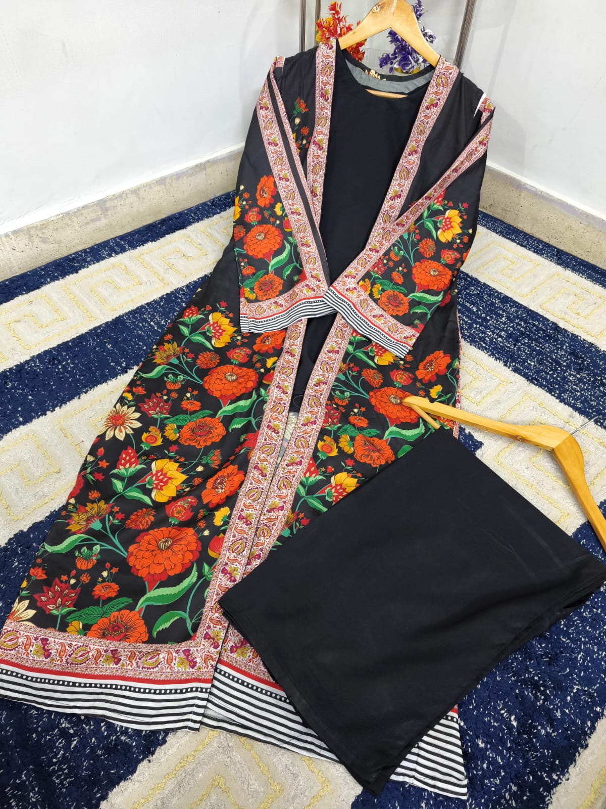 SWISS LAWN STITCHED SUIT - 3 PIECE