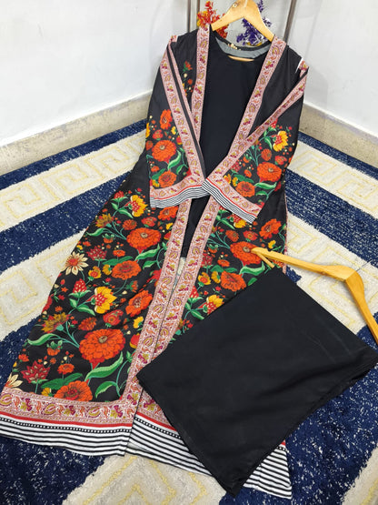 SWISS LAWN STITCHED SUIT - 3 PIECE