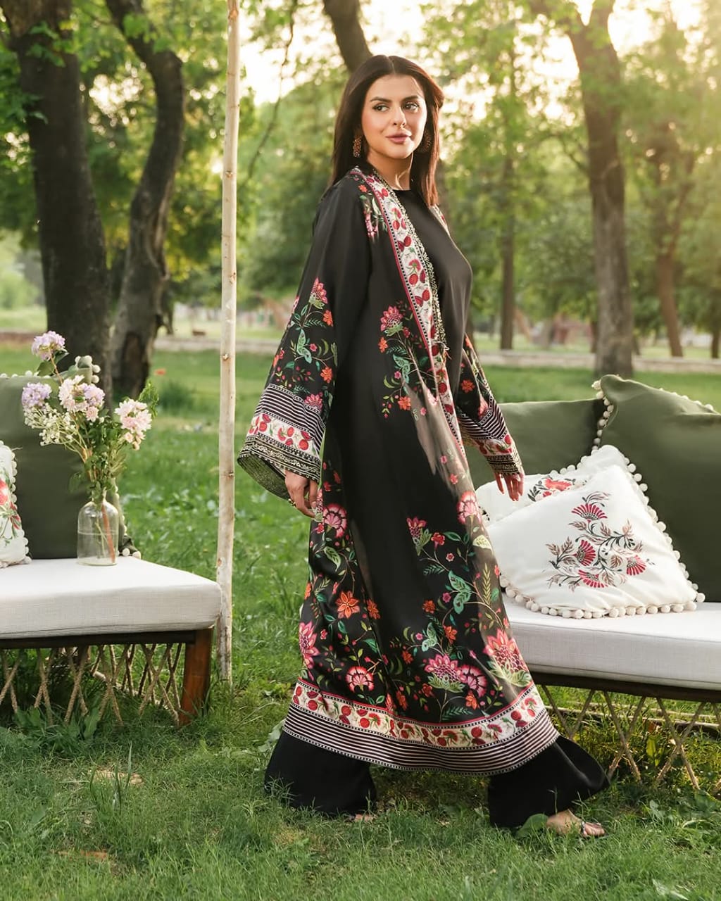 SWISS LAWN STITCHED SUIT - 3 PIECE