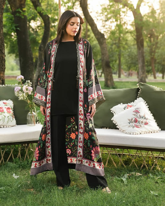 SWISS LAWN STITCHED SUIT - 3 PIECE