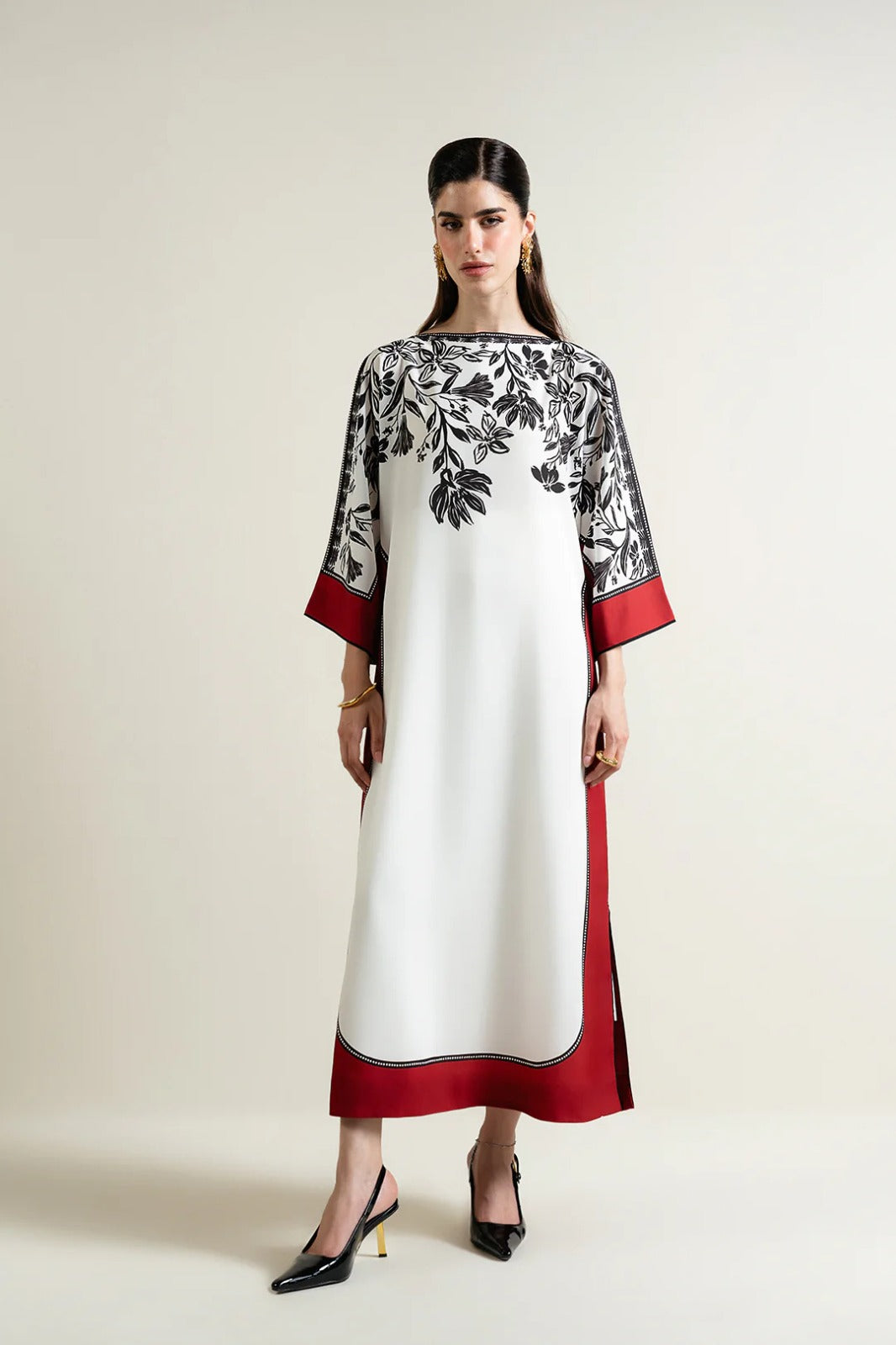 SWISS LAWN STITCHED SUIT - 3 PIECE