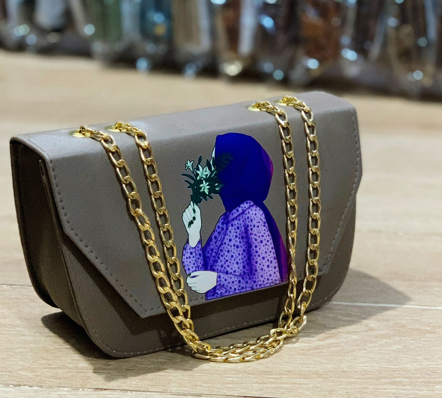 PRINTED CROSS BODY BAG