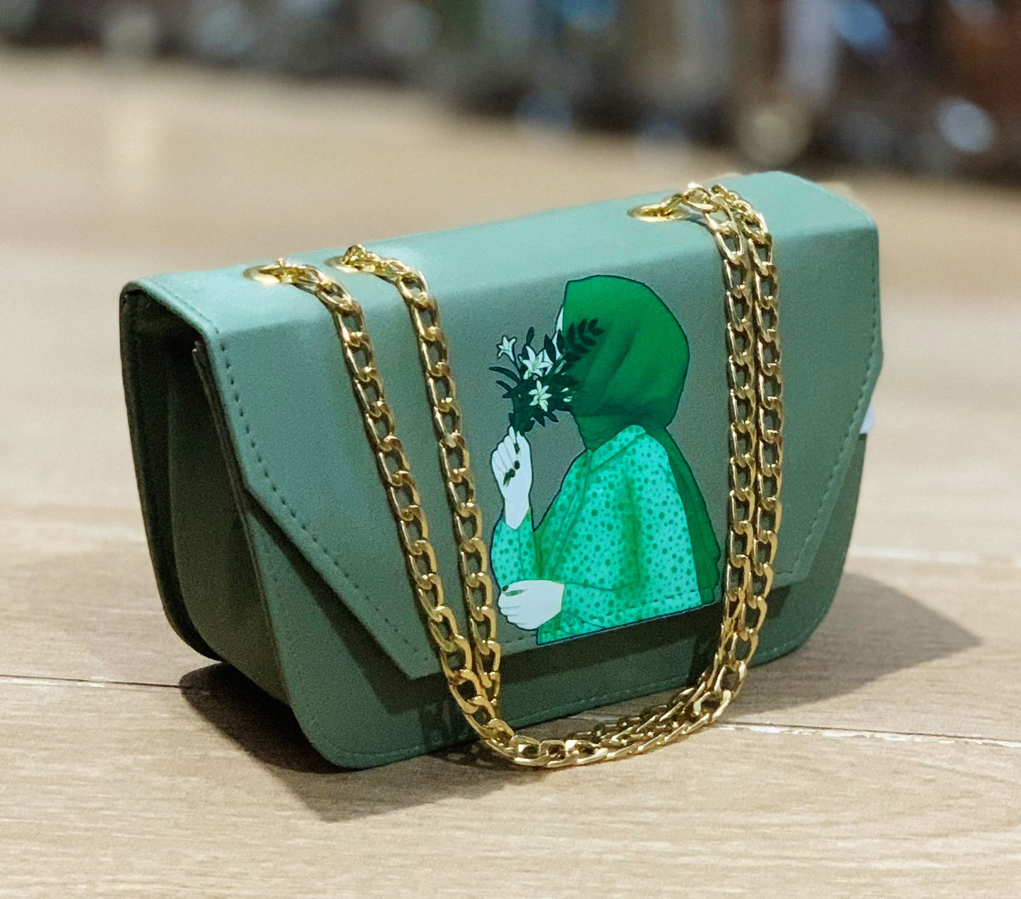 PRINTED CROSS BODY BAG