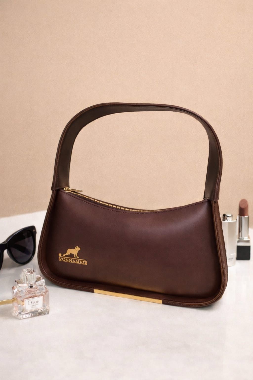 Midnight Mocha Underarm Bag