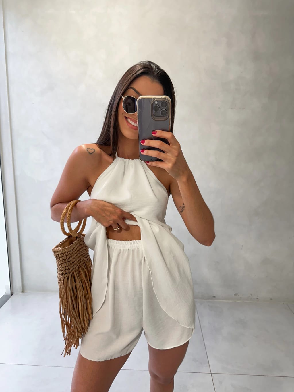 Premium Women's Linen CONJUNTO LINEN TWO-PIECE SET SBS-3