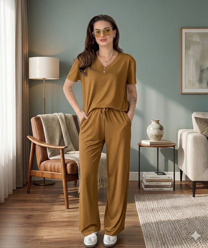 PLAIN COTTON PJ SET'S -SYLE-1