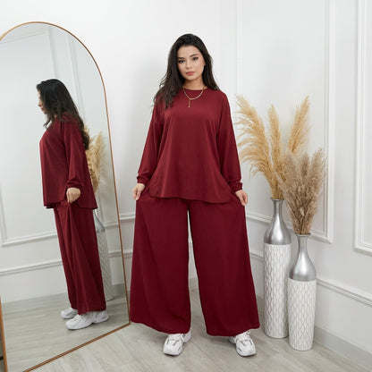 PLAIN COTTON PJ SET'S - STYLE-3