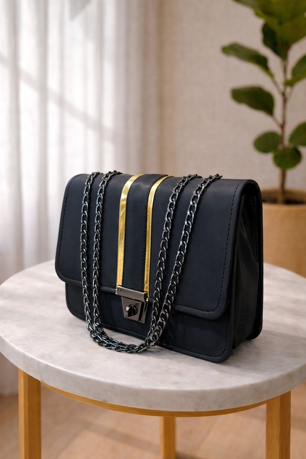 CLASSIC CHAIN HAND BAG