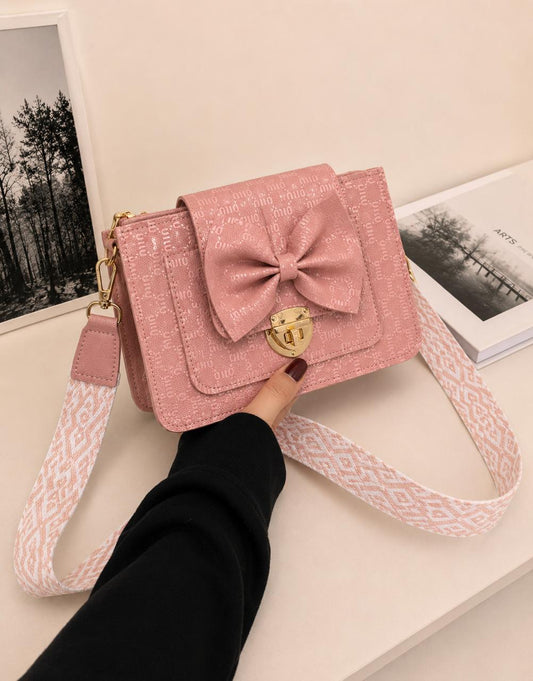 BOW LOCK CROSS-BODY BAG