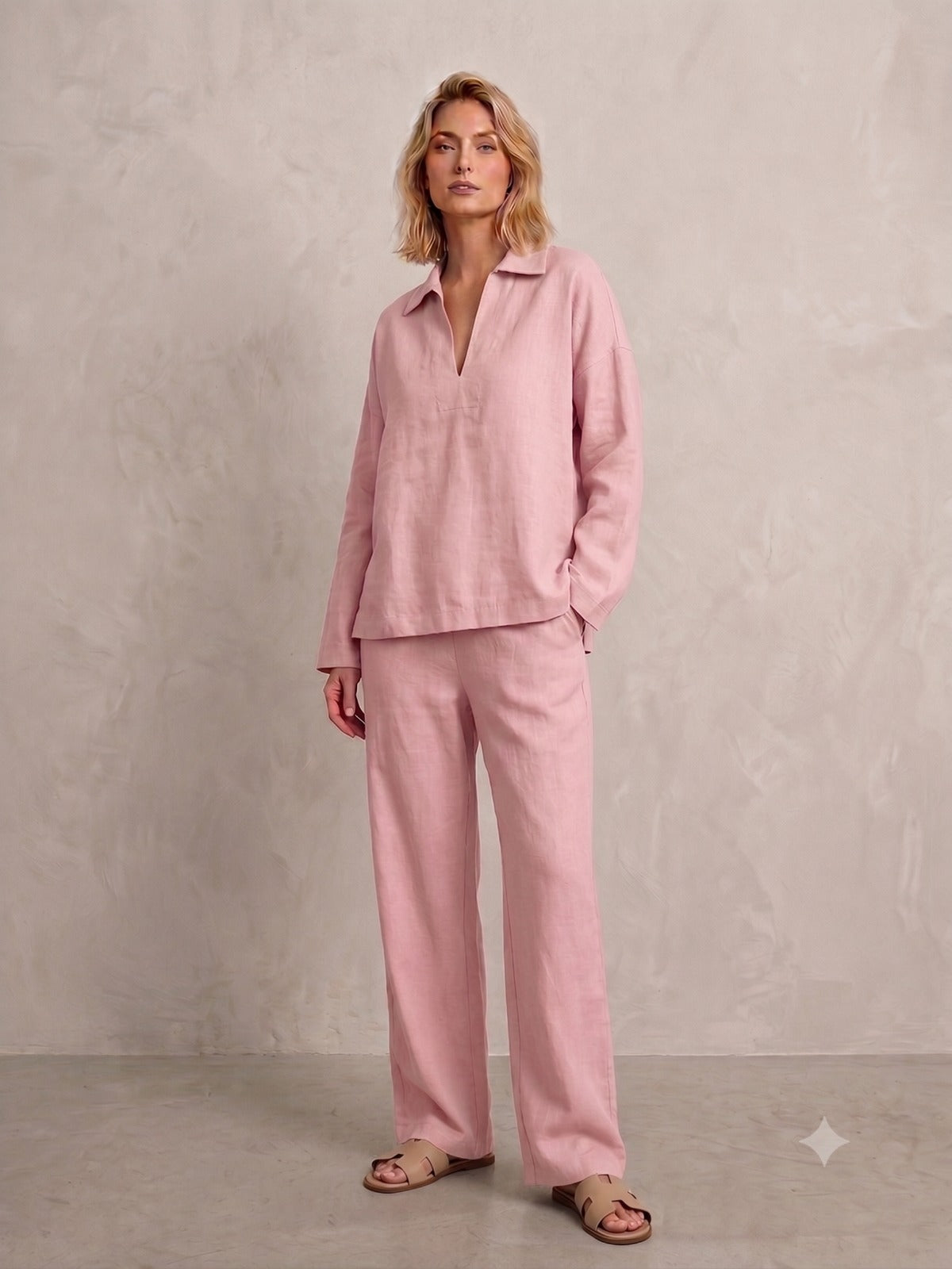 ELEGANT BLUSH TWO-PIECE SET SBS-13