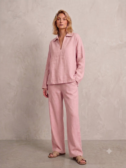 ELEGANT BLUSH TWO-PIECE SET SBS-13