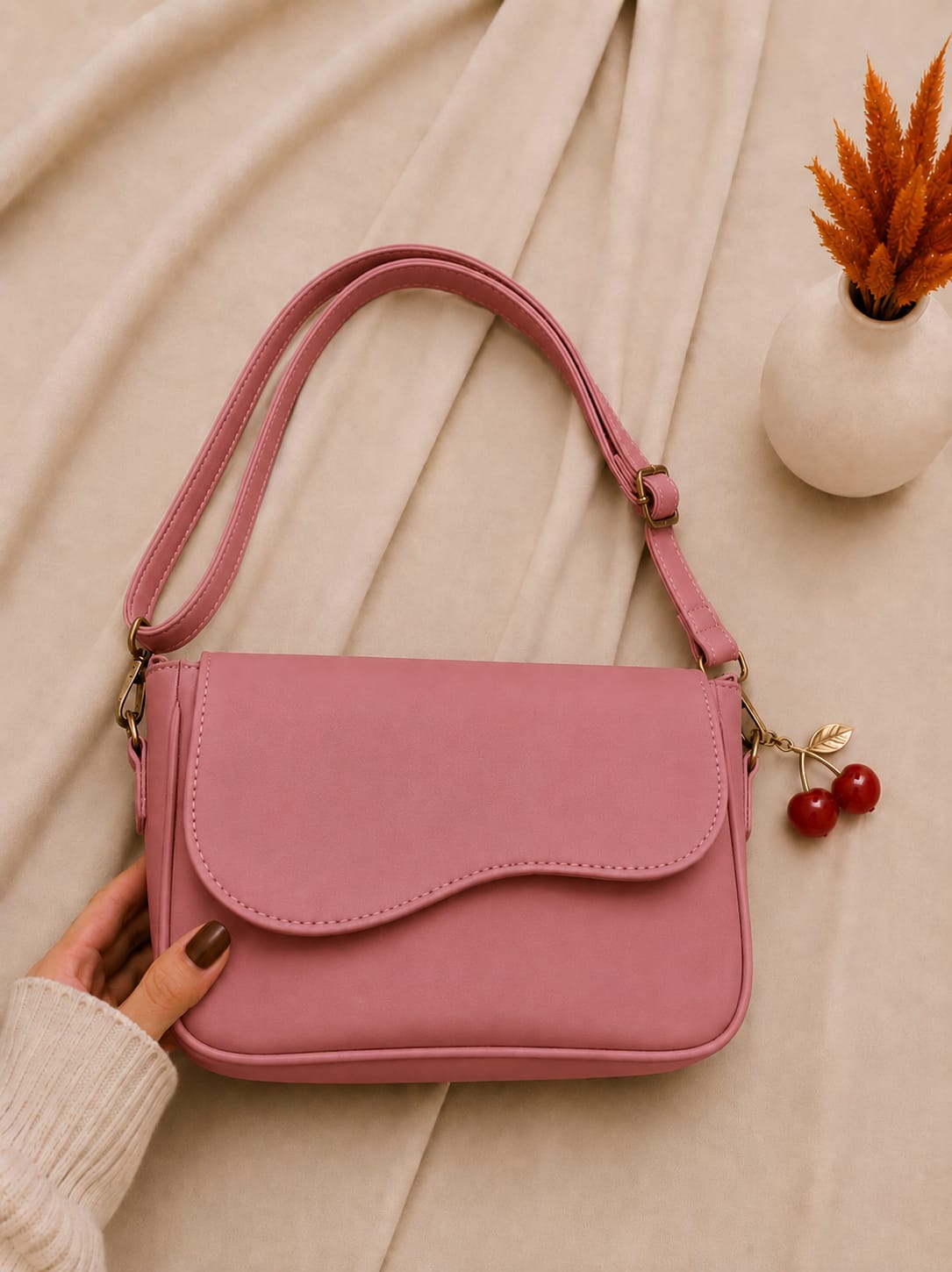 CHERRY SHOULDER BAG