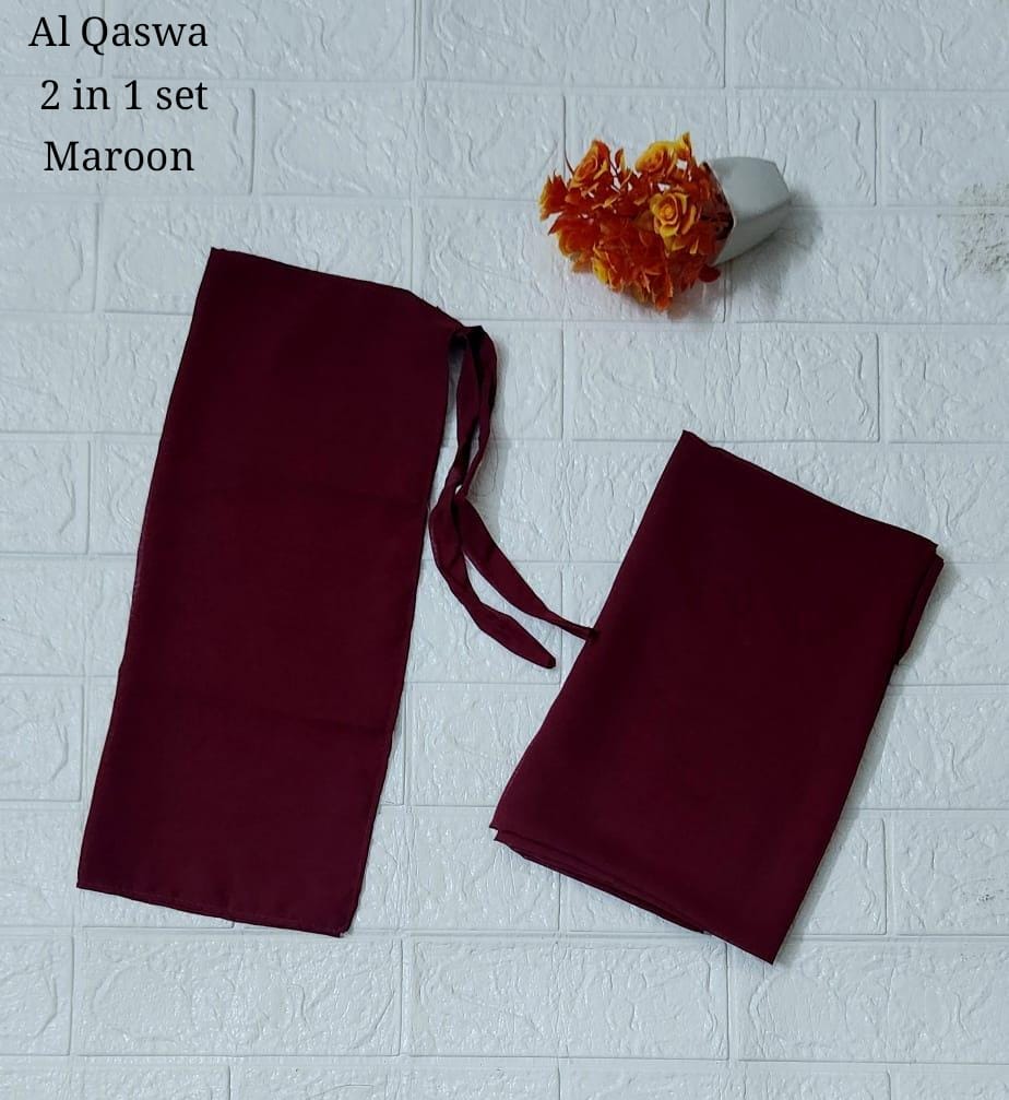 2 IN 1 SCARF AND STOLE