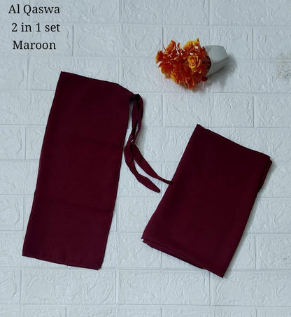 2 IN 1 SCARF AND STOLE
